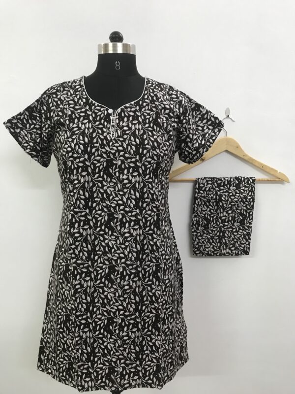 COTTON NIGHT DRESS