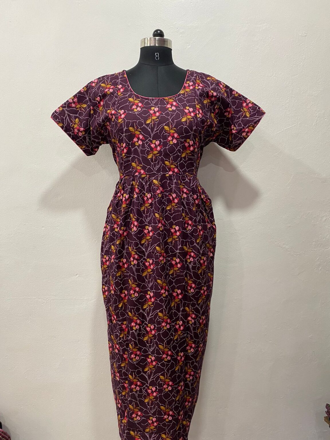 FEEDING FROCK WITH SIDE POCKET