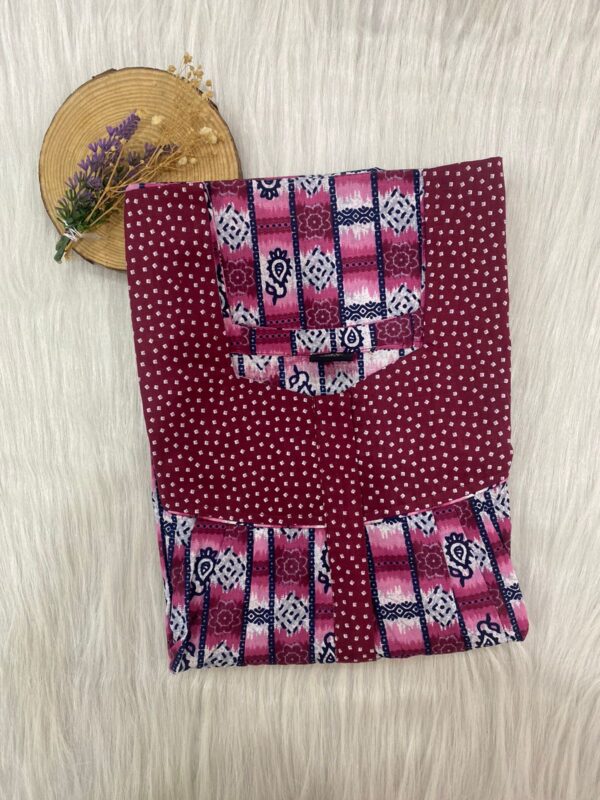 Mix N Match Square Neck Pleated Nighty