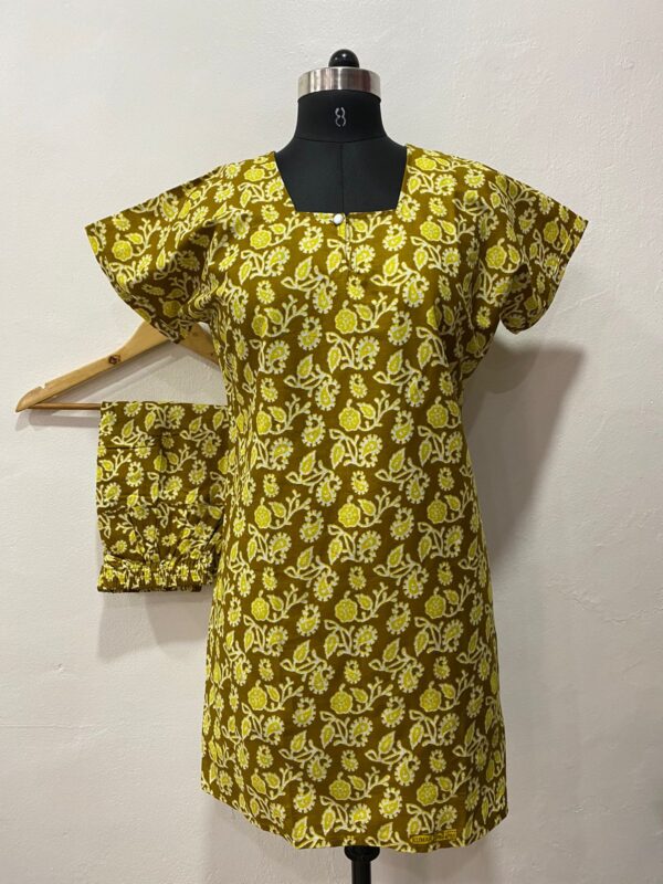 COTTON NIGHT DRESS