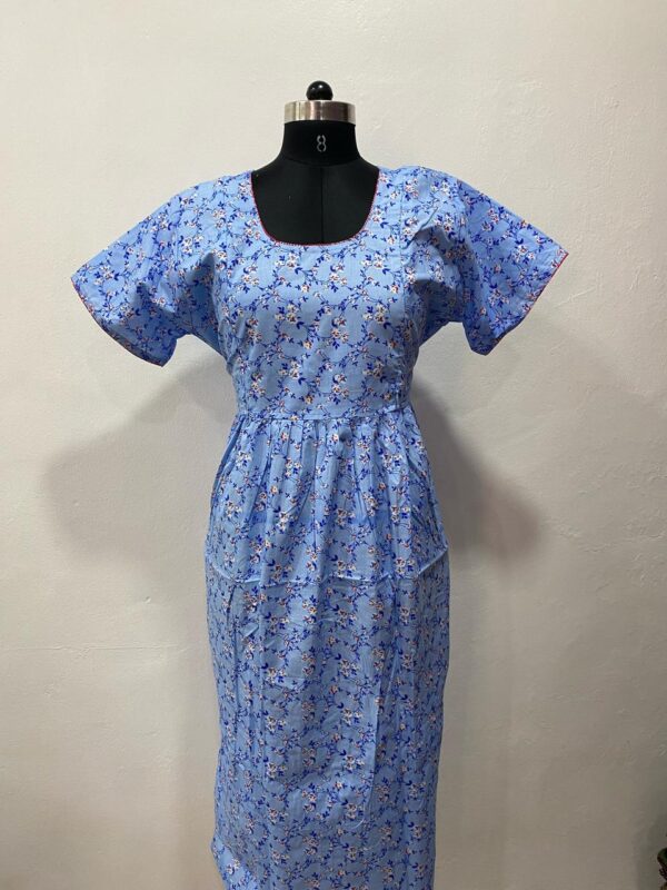 FEEDING FROCK WITH SIDE POCKET