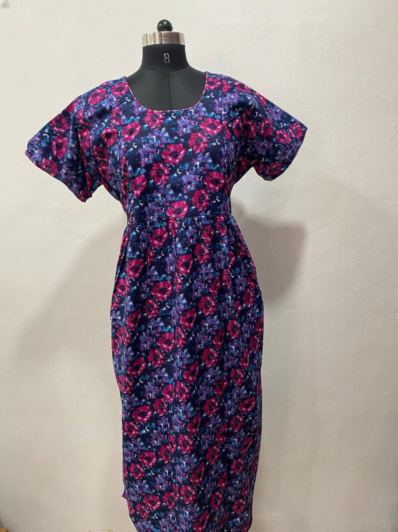 FEEDING FROCK WITH SIDE POCKET