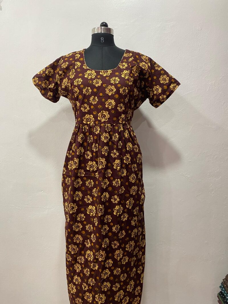 FEEDING FROCK WITH SIDE POCKET