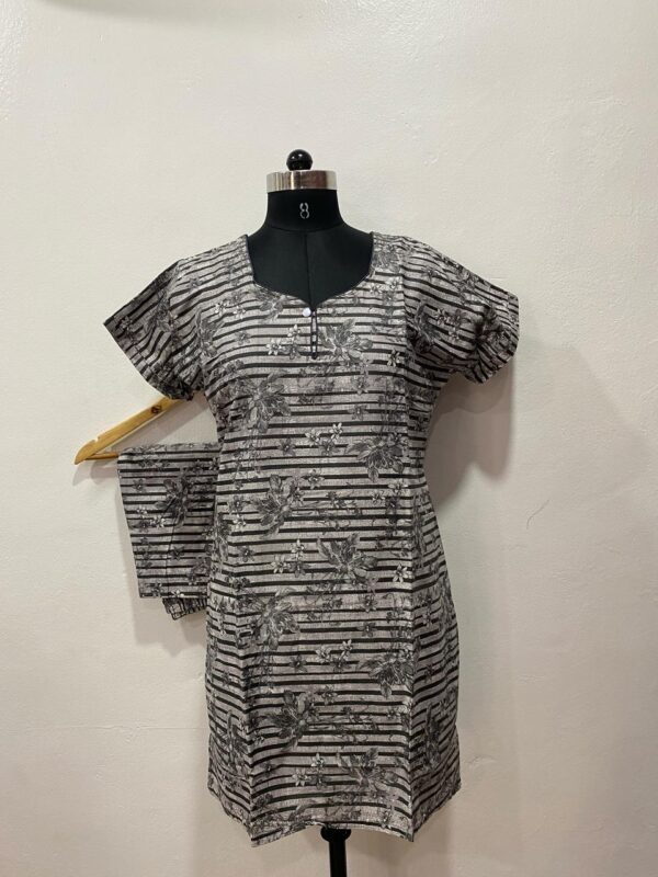 COTTON NIGHT DRESS