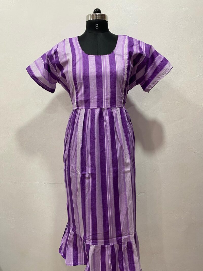 FEEDING FROCK WITH SIDE POCKET