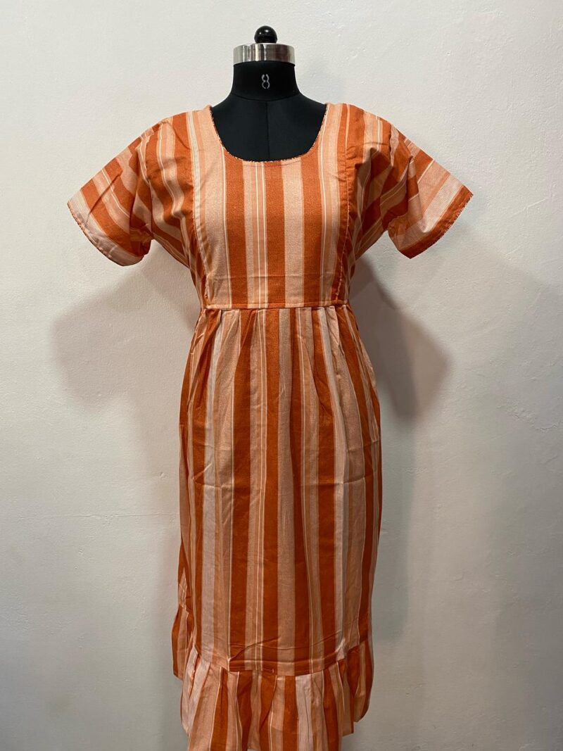 FEEDING FROCK WITH SIDE POCKET