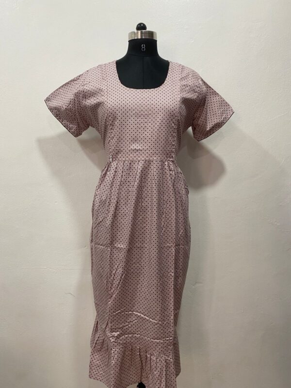 FEEDING FROCK WITH SIDE POCKET
