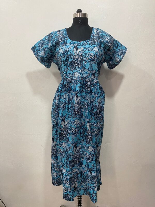 FEEDING FROCK WITH SIDE POCKET