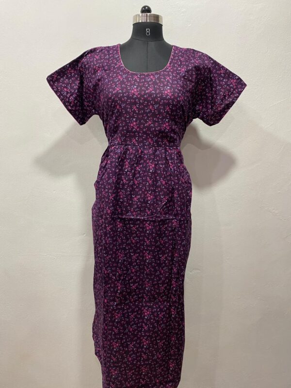 FEEDING FROCK WITH SIDE POCKET