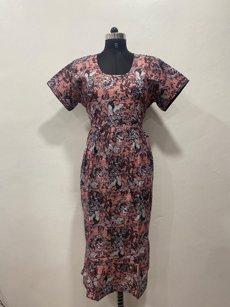 FEEDING FROCK WITH SIDE POCKET