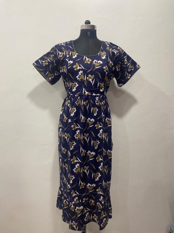 FEEDING FROCK WITH SIDE POCKET