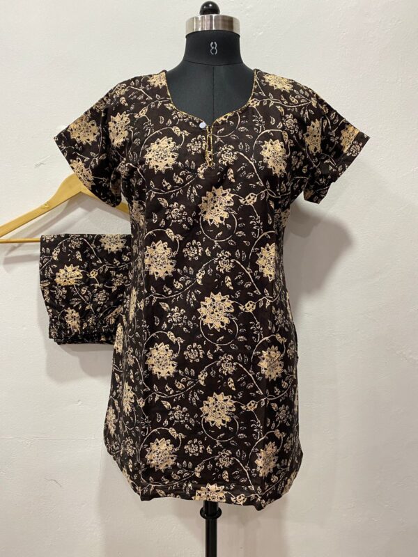 COTTON NIGHT DRESS