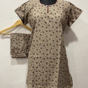 COTTON NIGHT DRESS