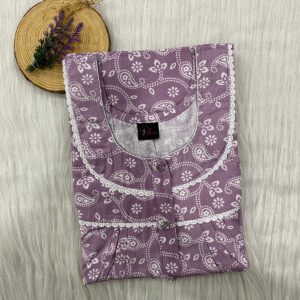 DOUBLE LACE  ZIP NIGHTY