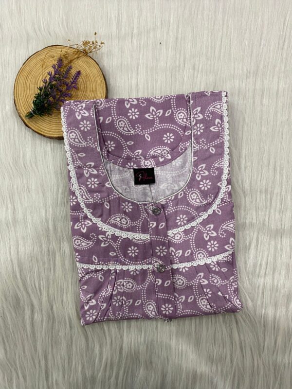 DOUBLE LACE  ZIP NIGHTY