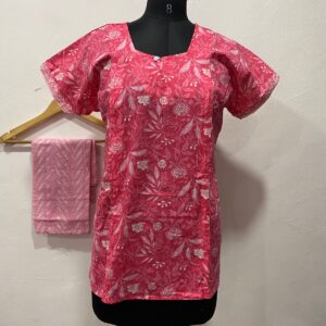 FEEDING NIGHT DRESS WITH PALAZZO PANT