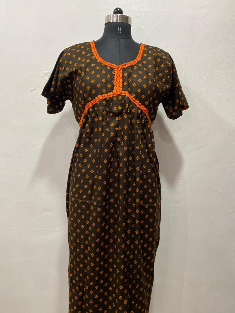 ALIA CUT LONG ZIP FEEDING SHORT NIGHTY