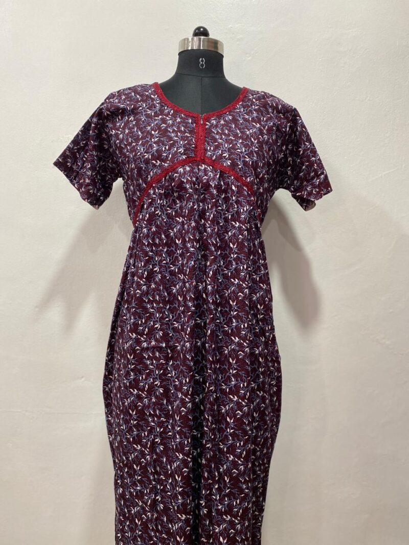 ALIA CUT LONG ZIP FEEDING SHORT NIGHTY