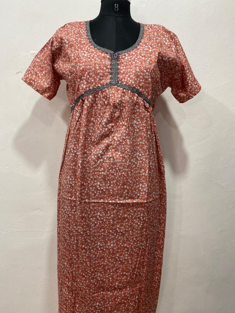 ALIA CUT LONG ZIP FEEDING SHORT NIGHTY