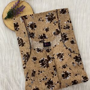 FRONT PLEATED ZIP NIGHTY