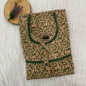 DOUBLE LACE WITH OPENABLE BUTTON NIGHTY