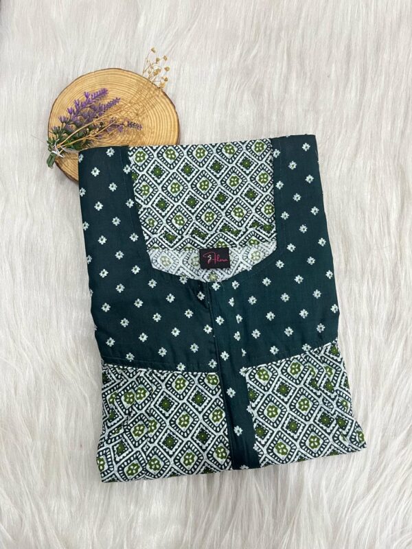 Mix N Match Square Neck Pleated Nighty