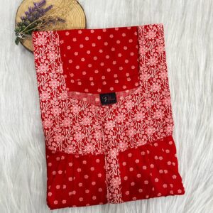 Mix N Match Square Neck Pleated Nighty