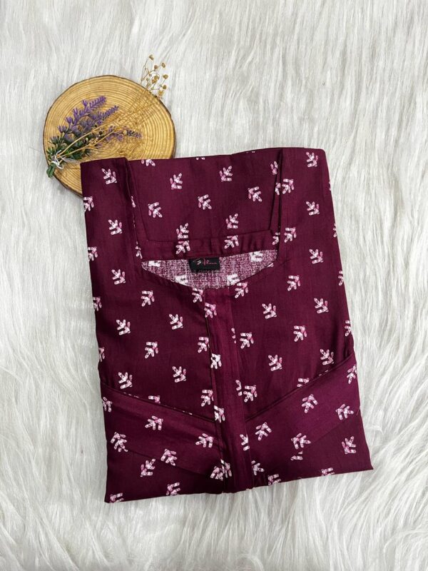 Horizontal Zip Feeding Nighty