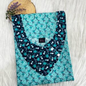 V-Neck Side Button Nighty