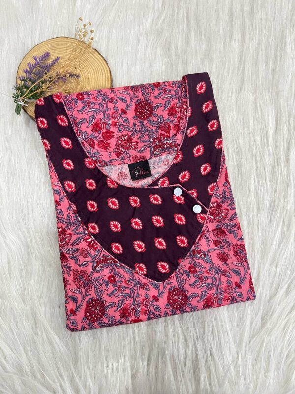V-Neck Side Button Nighty