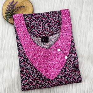 V-Neck Side Button Nighty