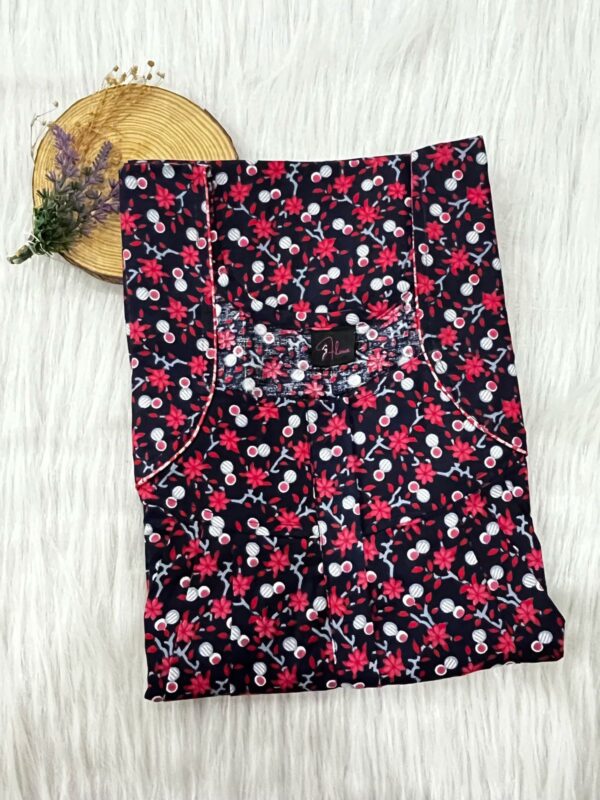 FRONT PLEATED ZIP NIGHTY