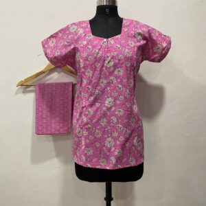FEEDING NIGHT DRESS WITH PALAZZO PANT