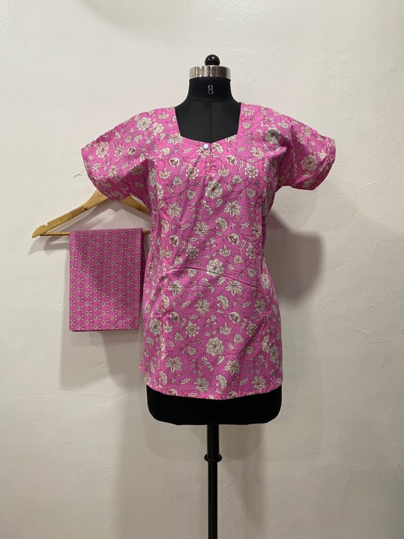 FEEDING NIGHT DRESS WITH PALAZZO PANT