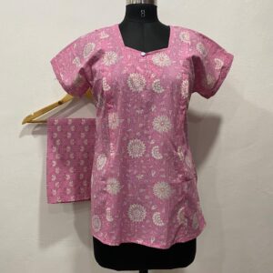 FEEDING NIGHT DRESS WITH PALAZZO PANT