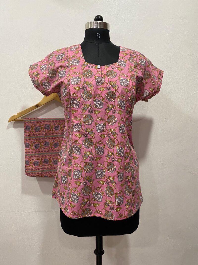 FEEDING NIGHT DRESS WITH PALAZZO PANT