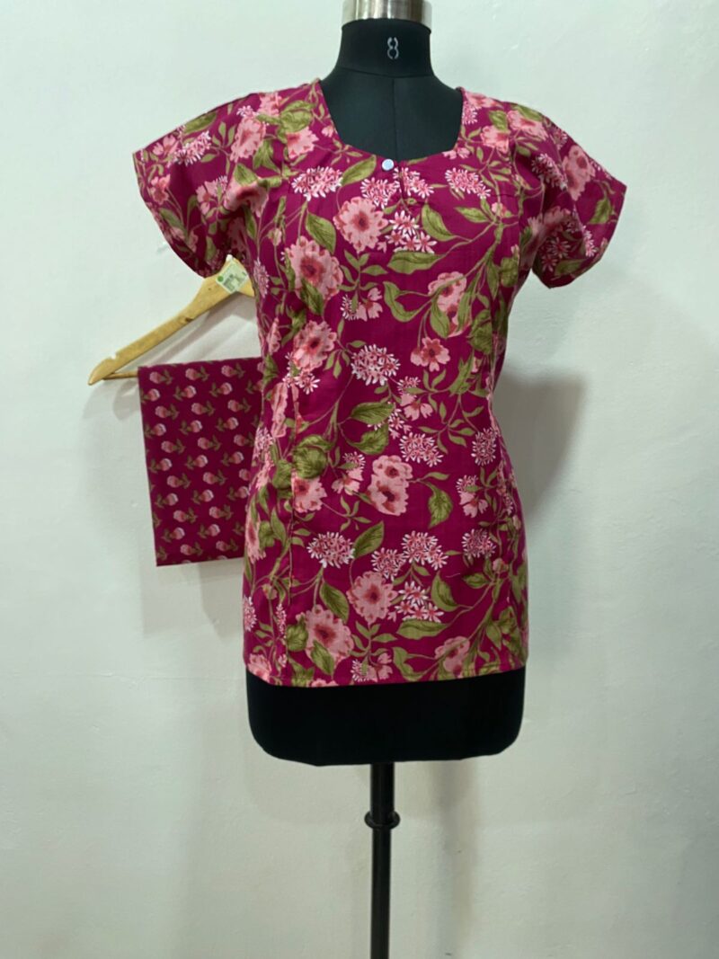 FEEDING NIGHT DRESS WITH PALAZZO PANT