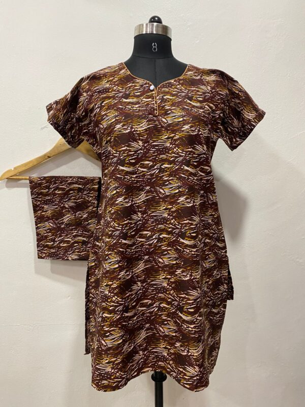 COTTON NIGHT DRESS