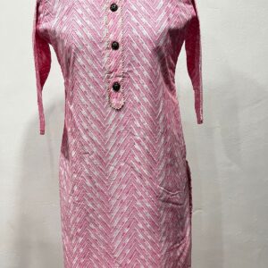 Muslin Cotton Straight Kurti