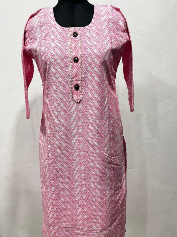 Muslin Cotton Straight Kurti
