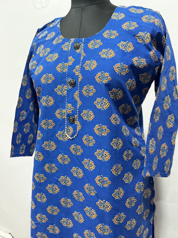 Muslin Cotton Straight Kurti