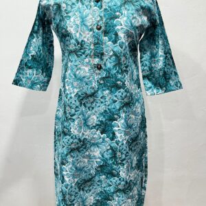 Muslin Cotton Straight Kurti