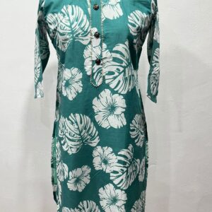 Muslin Cotton Straight Kurti