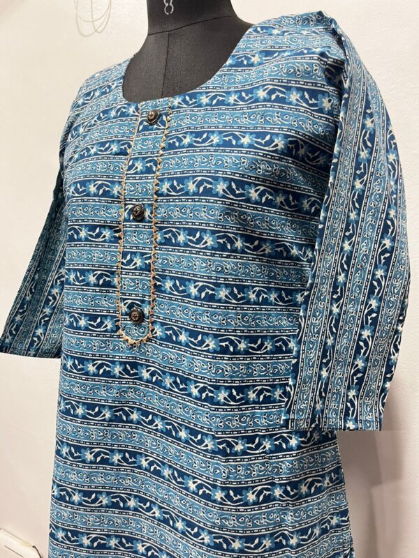 Muslin Cotton Straight Kurti