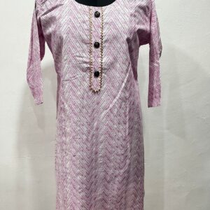 Muslin Cotton Straight Kurti