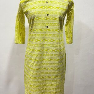 Muslin Cotton Straight Kurti