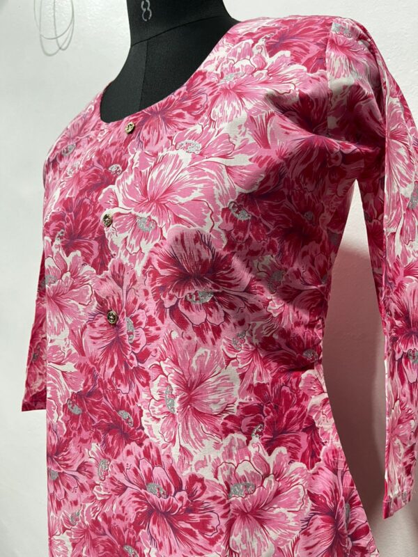 Muslin Cotton Straight Kurti