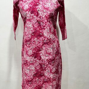 Muslin Cotton Straight Kurti