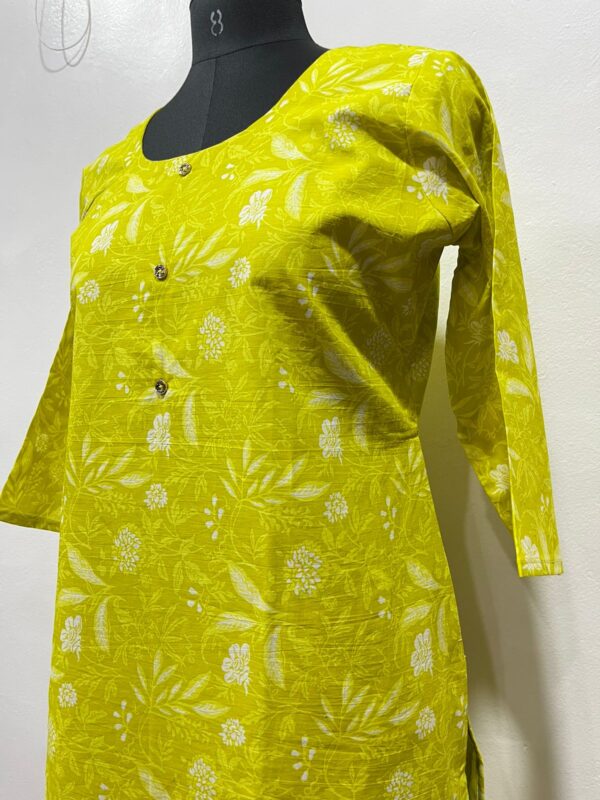Muslin Cotton Straight Kurti