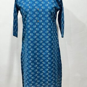 Muslin Cotton Straight Kurti